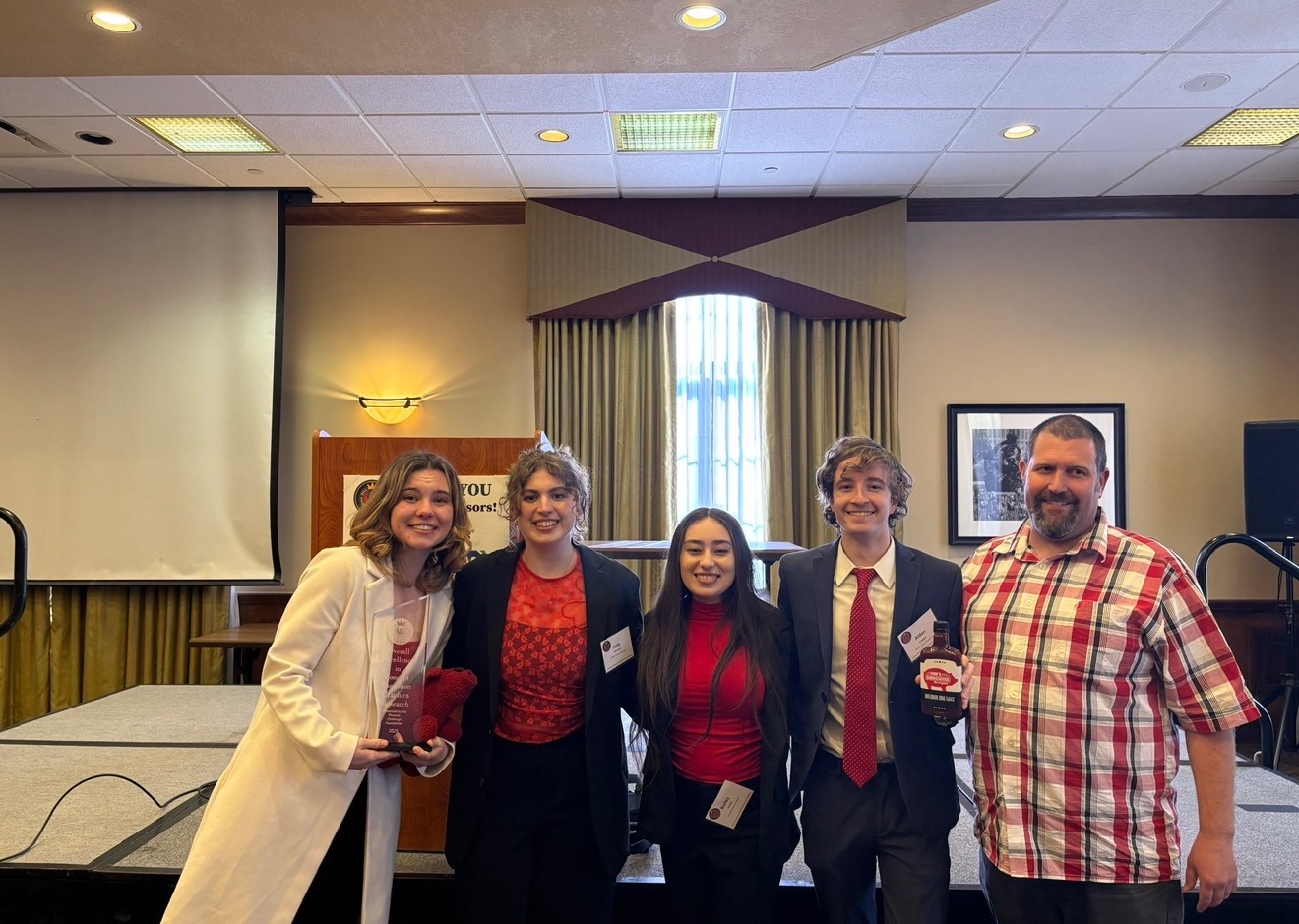 Students and Professor